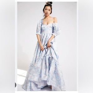 NWT! Selkie Rotz Gown in Monet XL